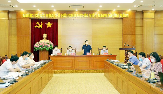 UBND tỉnh cho ý kiến vào Quy hoạch tỉnh Vĩnh Phúc giai đoạn 2021-2030, tầm nhìn đến năm 2050